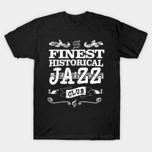 Vintage Jazz Club Design T-Shirt